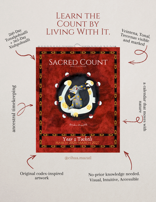 Pre-Order Sacred Count Wall Calendar 2026-27|