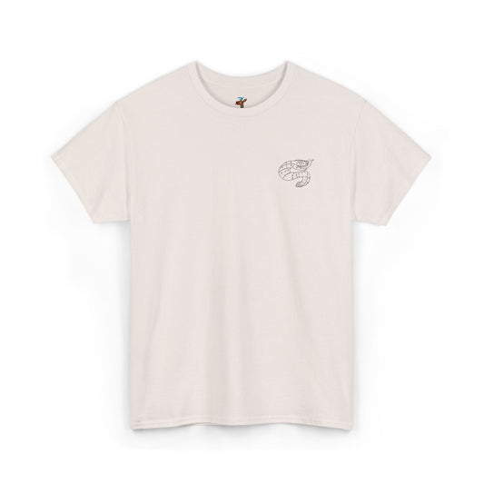 Coatl Snake Tonalli Embroidered Design T-Shirt