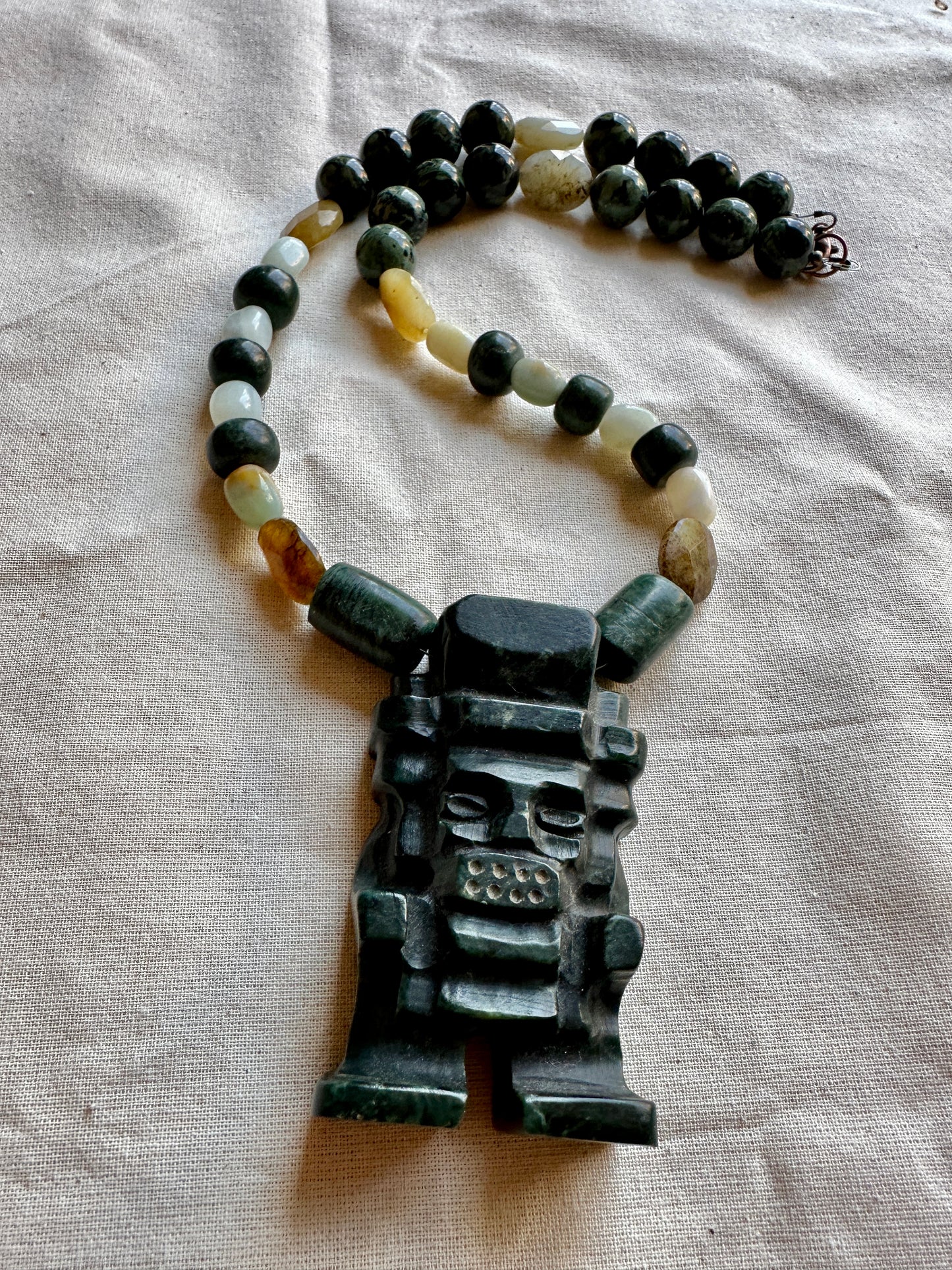 Chalchiuhtlicue necklace reserved Fernanda