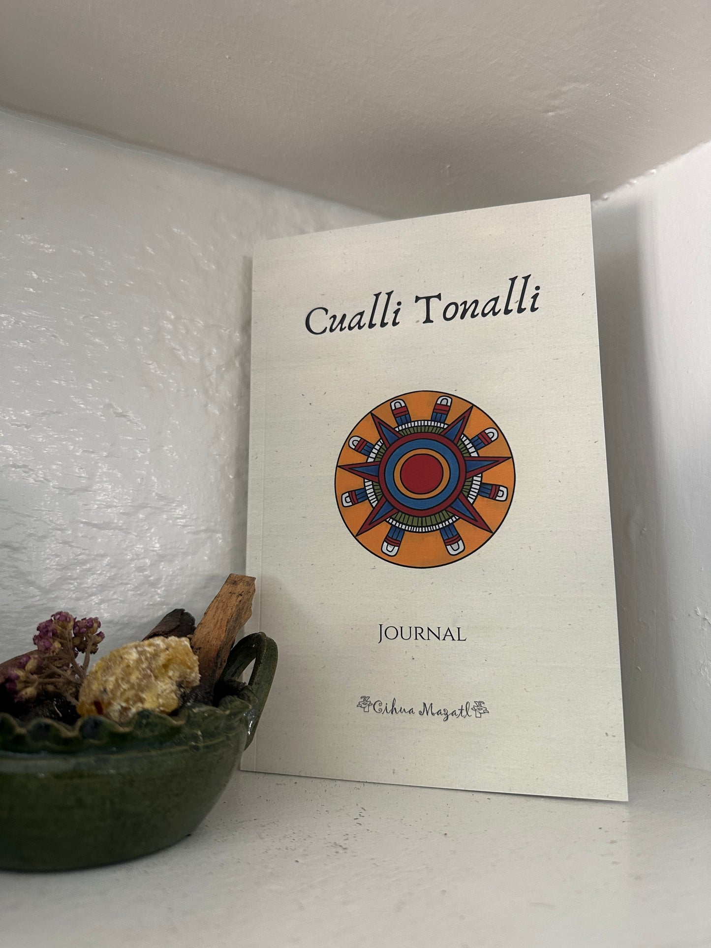 Pre-Order Cualli Tonalli Journal | Tonalpohualli Daily Reflection Journal with 100 Prompts