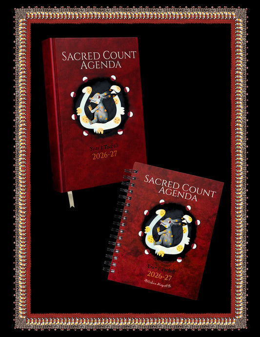 Pre-Order Sacred Count Agenda 2026-27| Softcover |Hardcover