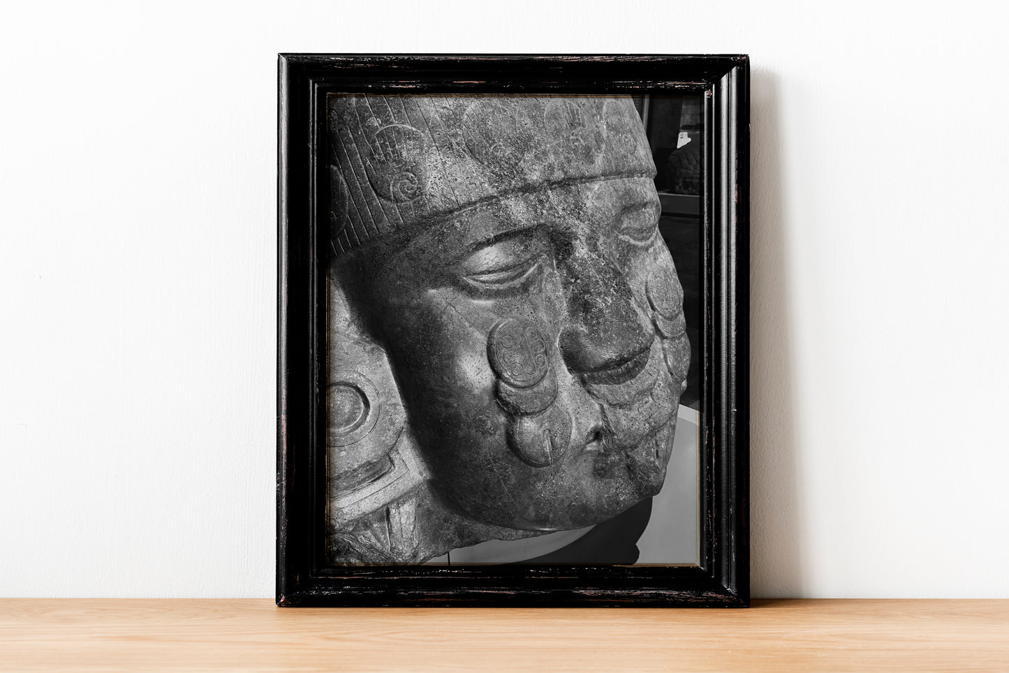 Coyolxauhqui Head Fine Art Photography Print| Aztec Calendar