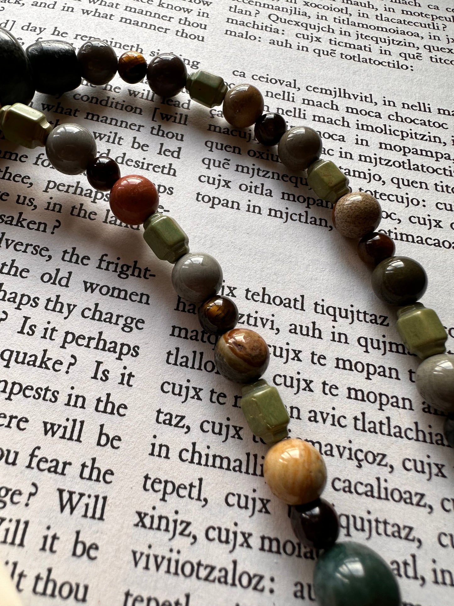 Peyote Hikuri jade necklace
