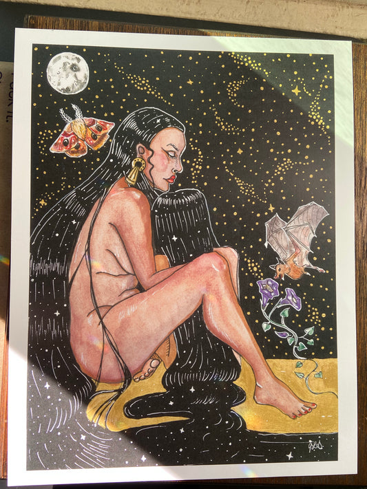 Art print, Ama a la Niña