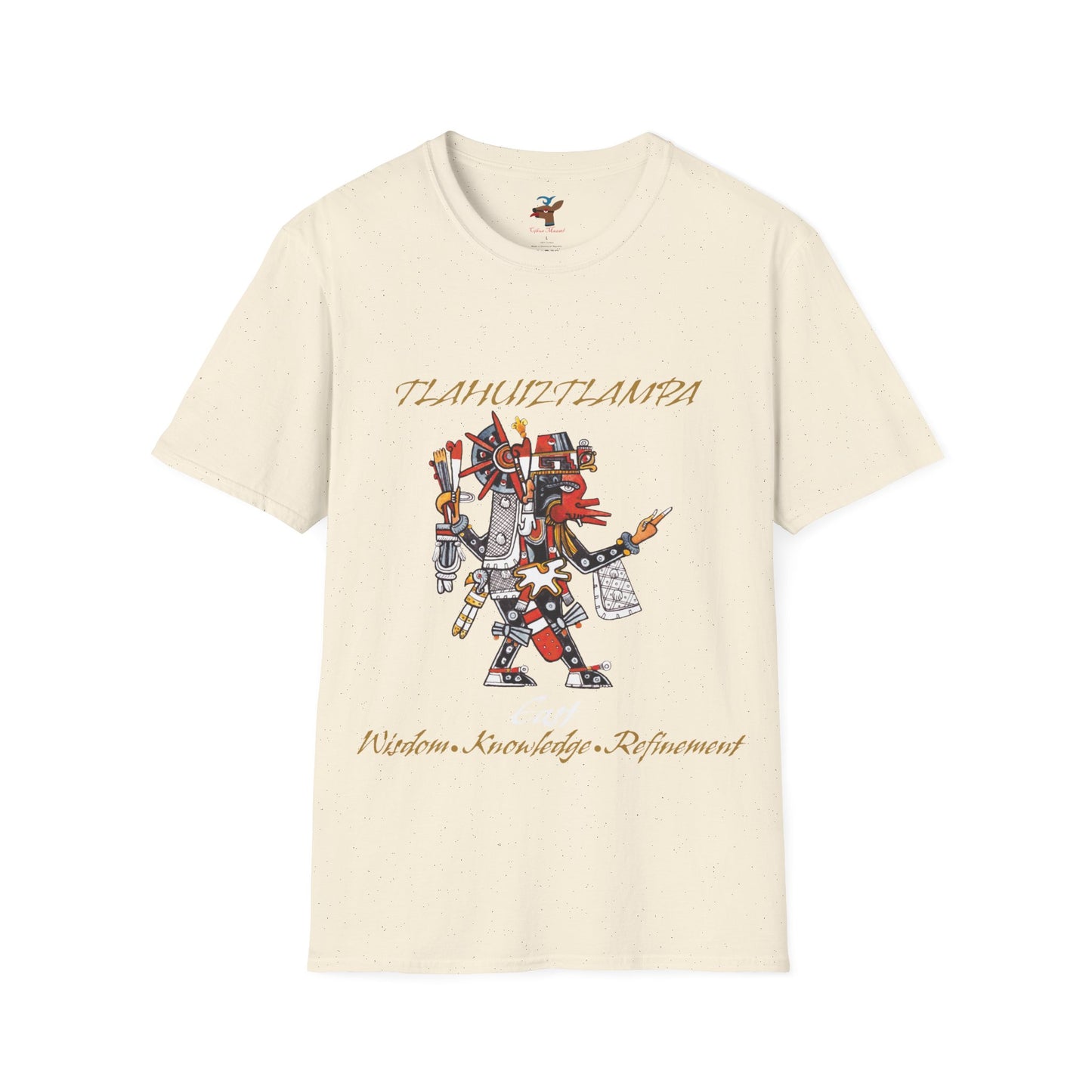 Camiseta unisex estilo suave Tlahuiztlampa Quetzalcoatl | dirección este | danza azteca | danza azteca | ropa | ropa | camiseta