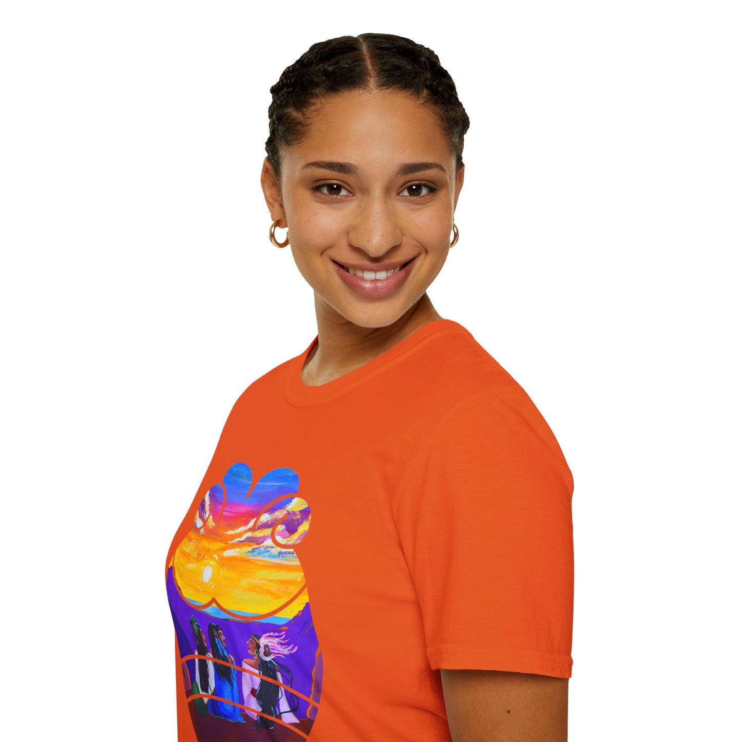 Camiseta unisex de estilo suave Amistad | Amistad azteca | Calpulli | Yollotl | Danza Azteca | Indígena | Danza azteca | Ropa | Ropa