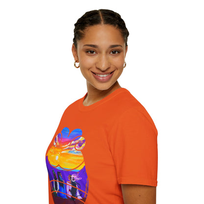 Camiseta unisex de estilo suave Amistad | Amistad azteca | Calpulli | Yollotl | Danza Azteca | Indígena | Danza azteca | Ropa | Ropa