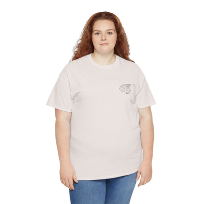 Coatl Snake Tonalli Embroidered Design T-Shirt