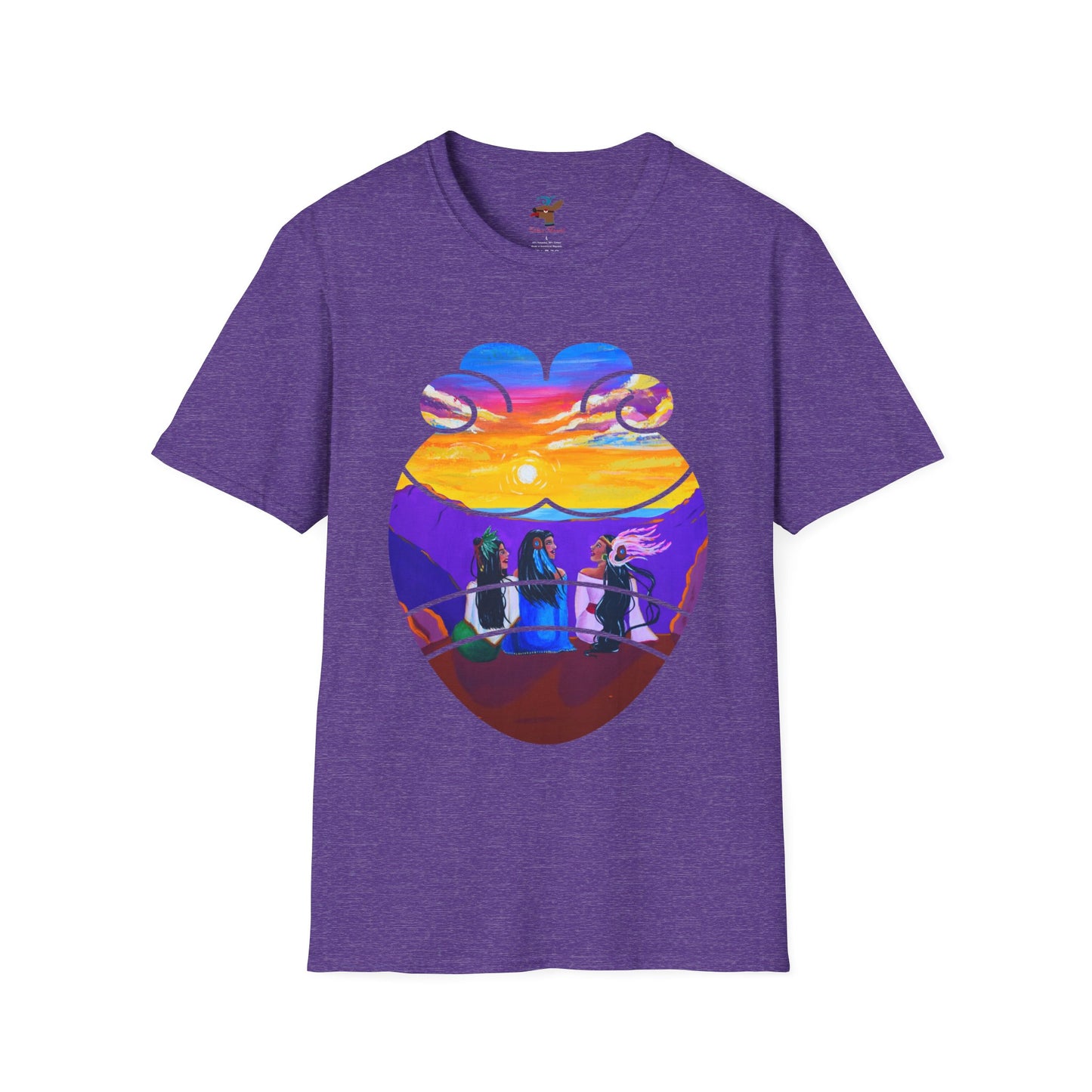 Camiseta unisex de estilo suave Amistad | Amistad azteca | Calpulli | Yollotl | Danza Azteca | Indígena | Danza azteca | Ropa | Ropa
