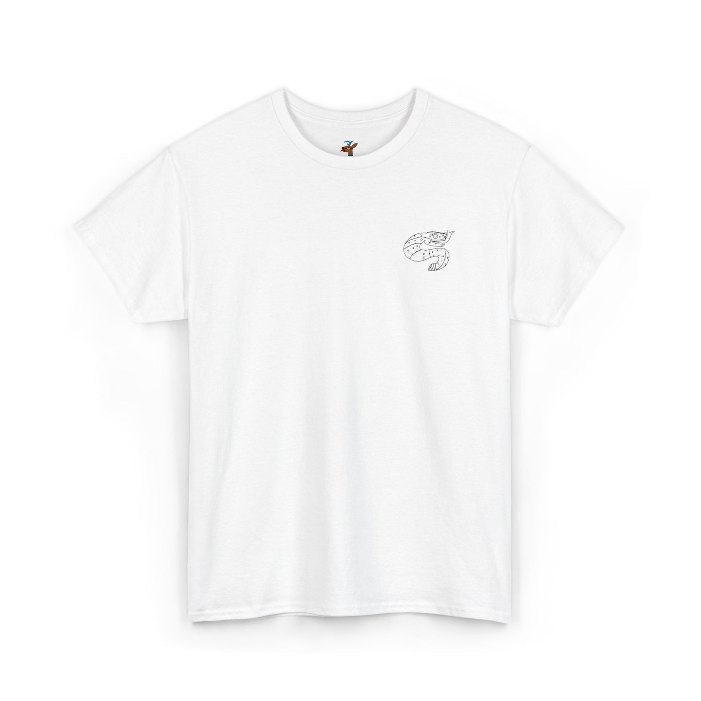 Coatl Snake Tonalli Embroidered Design T-Shirt