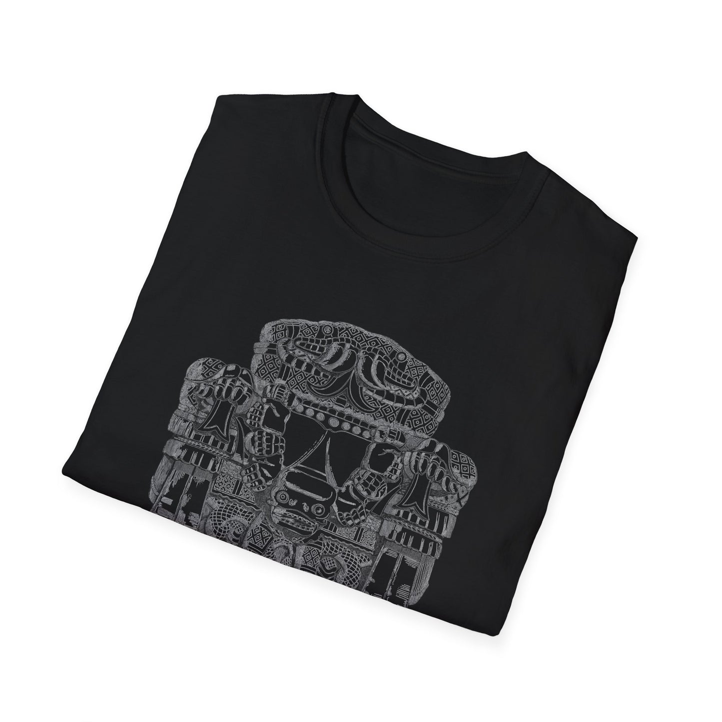 Coatlicue Tonantzin T-Shirt – Ancient Mesoamerican Glyph Illustration Tee