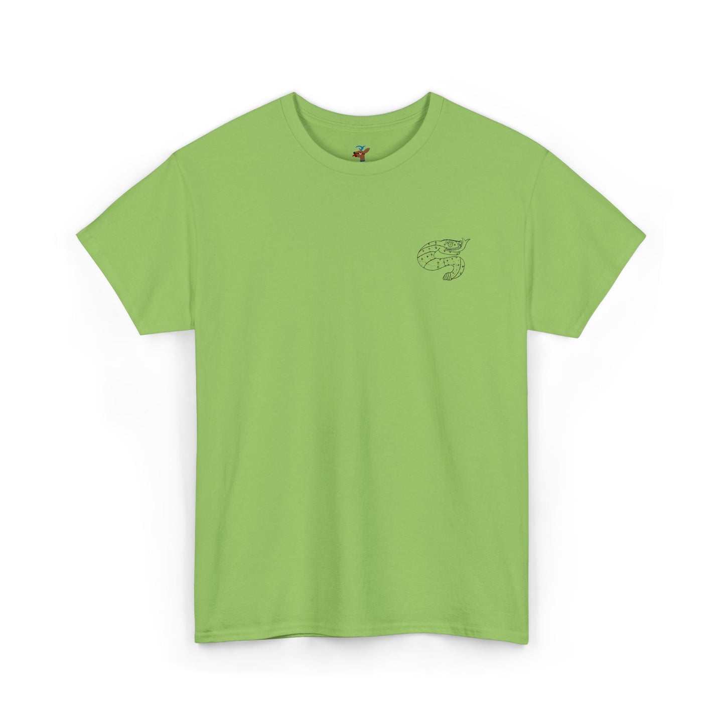 Coatl Snake Tonalli Embroidered Design T-Shirt