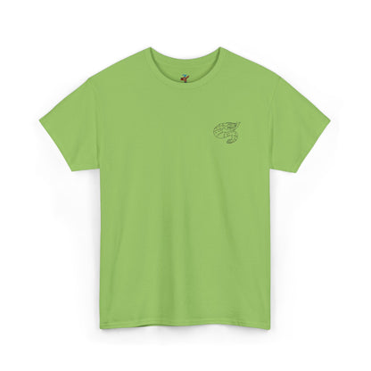 Coatl Snake Tonalli Embroidered Design T-Shirt