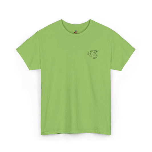 Coatl Snake Tonalli Embroidered Design T-Shirt