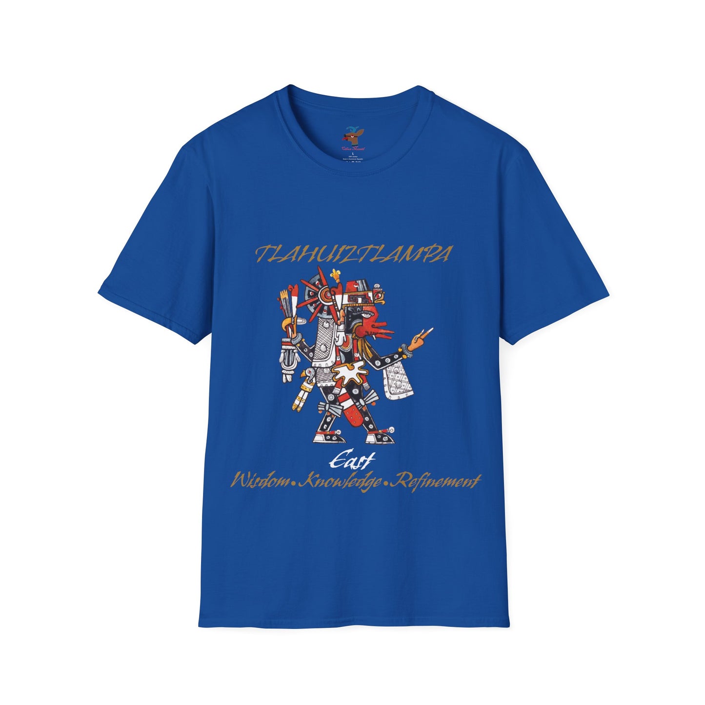 Camiseta unisex estilo suave Tlahuiztlampa Quetzalcoatl | dirección este | danza azteca | danza azteca | ropa | ropa | camiseta