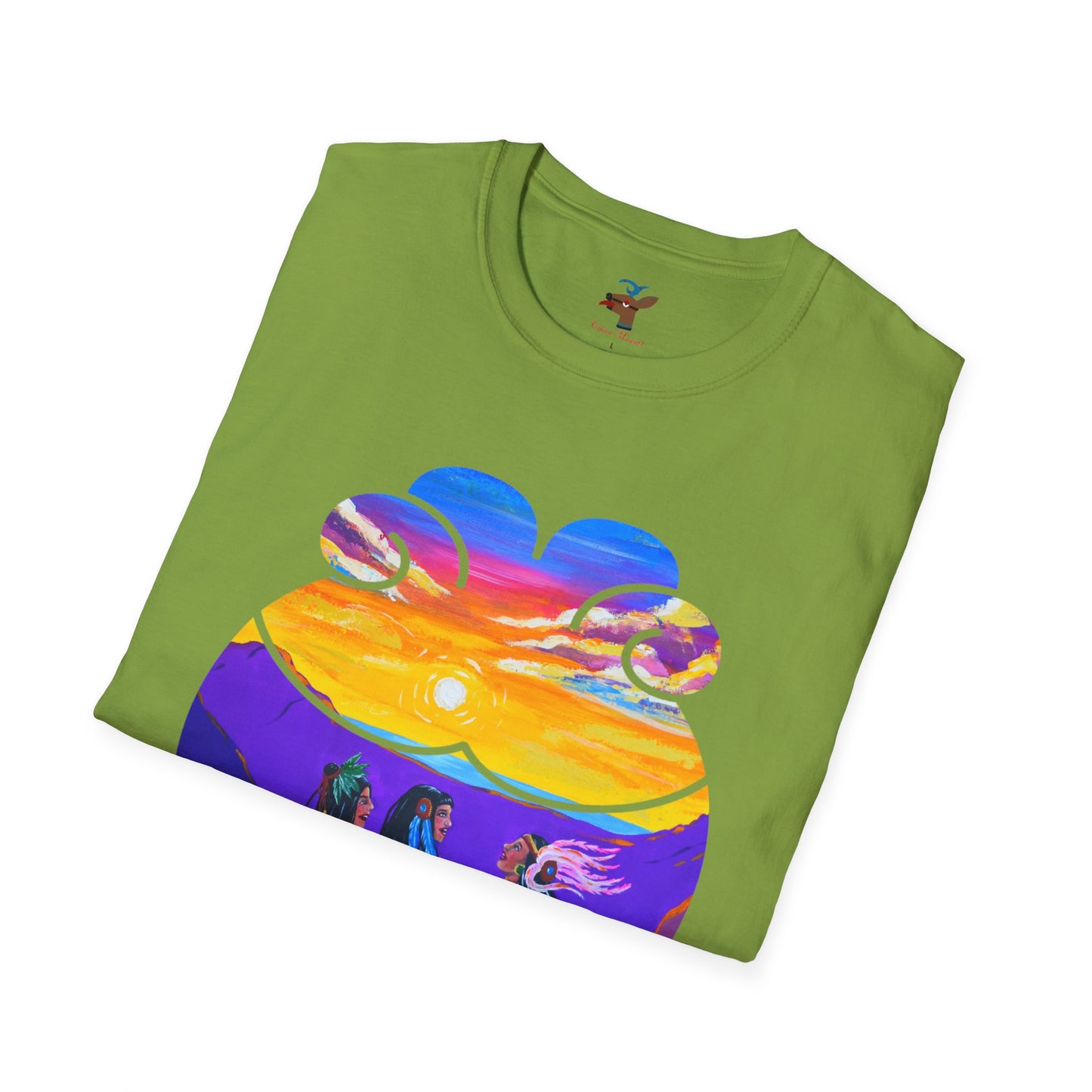 Camiseta unisex de estilo suave Amistad | Amistad azteca | Calpulli | Yollotl | Danza Azteca | Indígena | Danza azteca | Ropa | Ropa