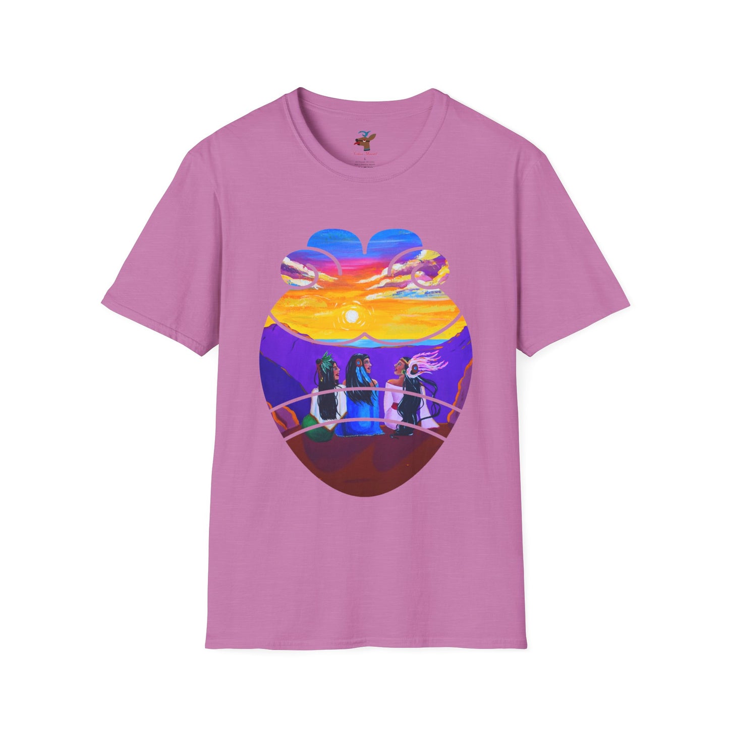 Camiseta unisex de estilo suave Amistad | Amistad azteca | Calpulli | Yollotl | Danza Azteca | Indígena | Danza azteca | Ropa | Ropa