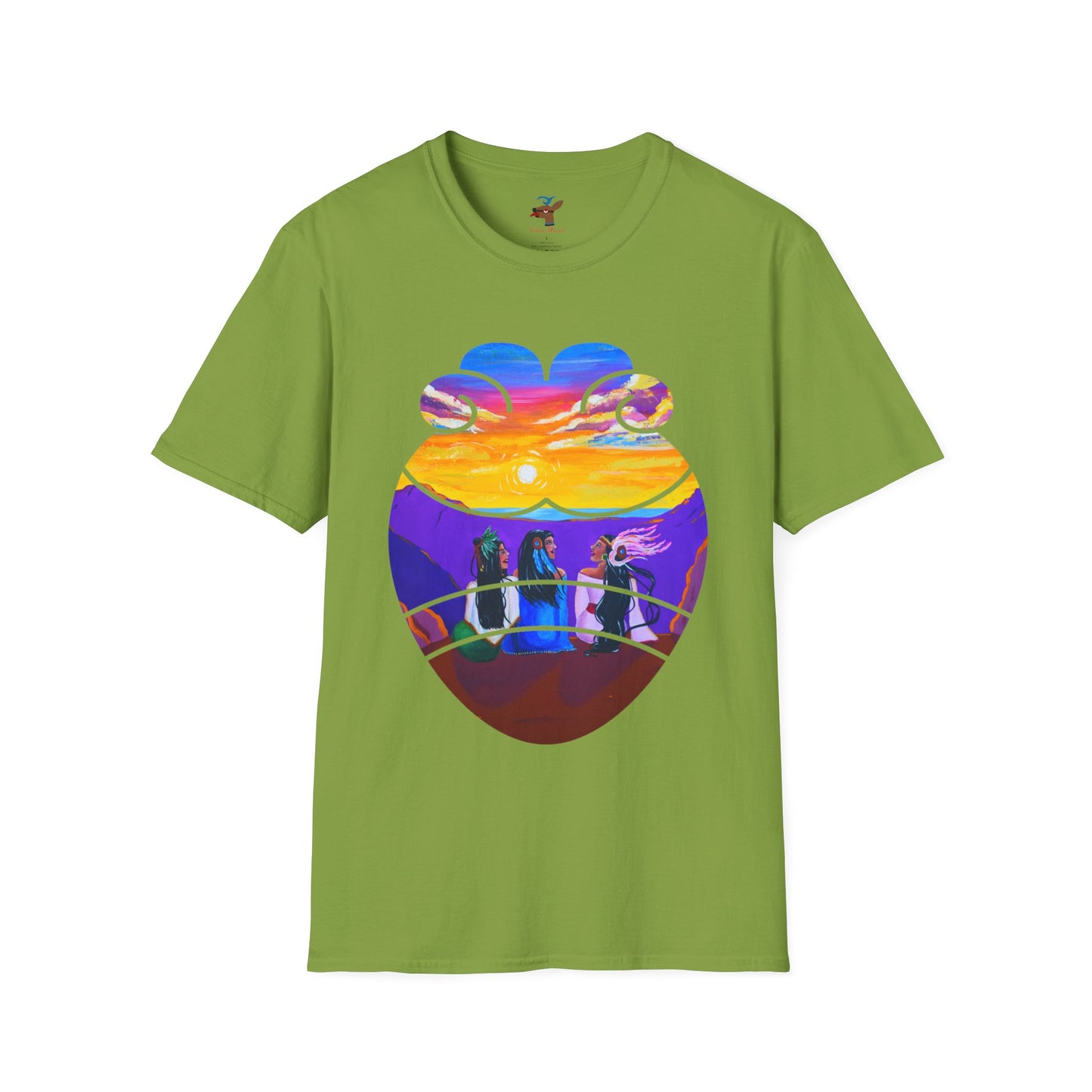 Camiseta unisex de estilo suave Amistad | Amistad azteca | Calpulli | Yollotl | Danza Azteca | Indígena | Danza azteca | Ropa | Ropa