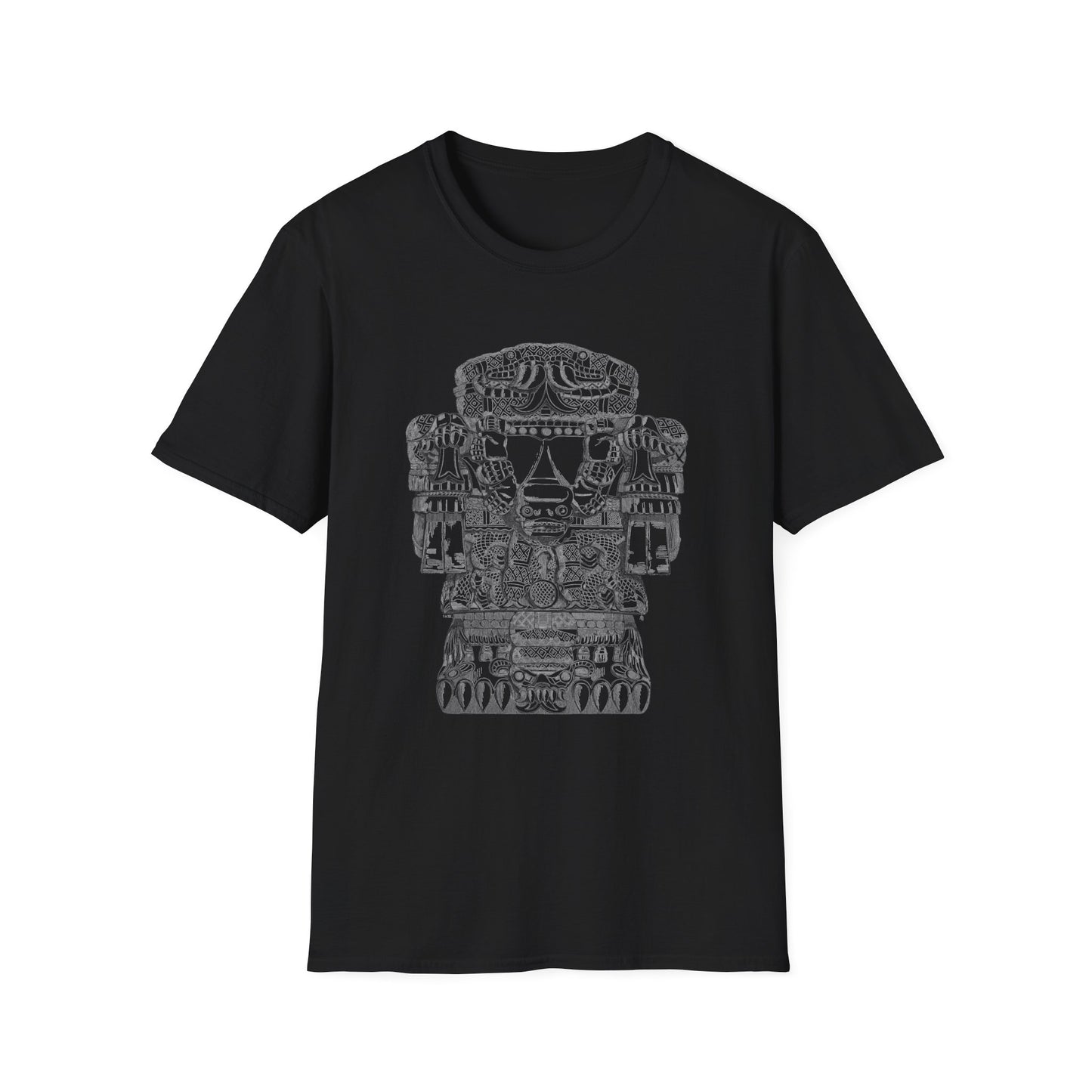 Coatlicue Tonantzin T-Shirt – Ancient Mesoamerican Glyph Illustration Tee