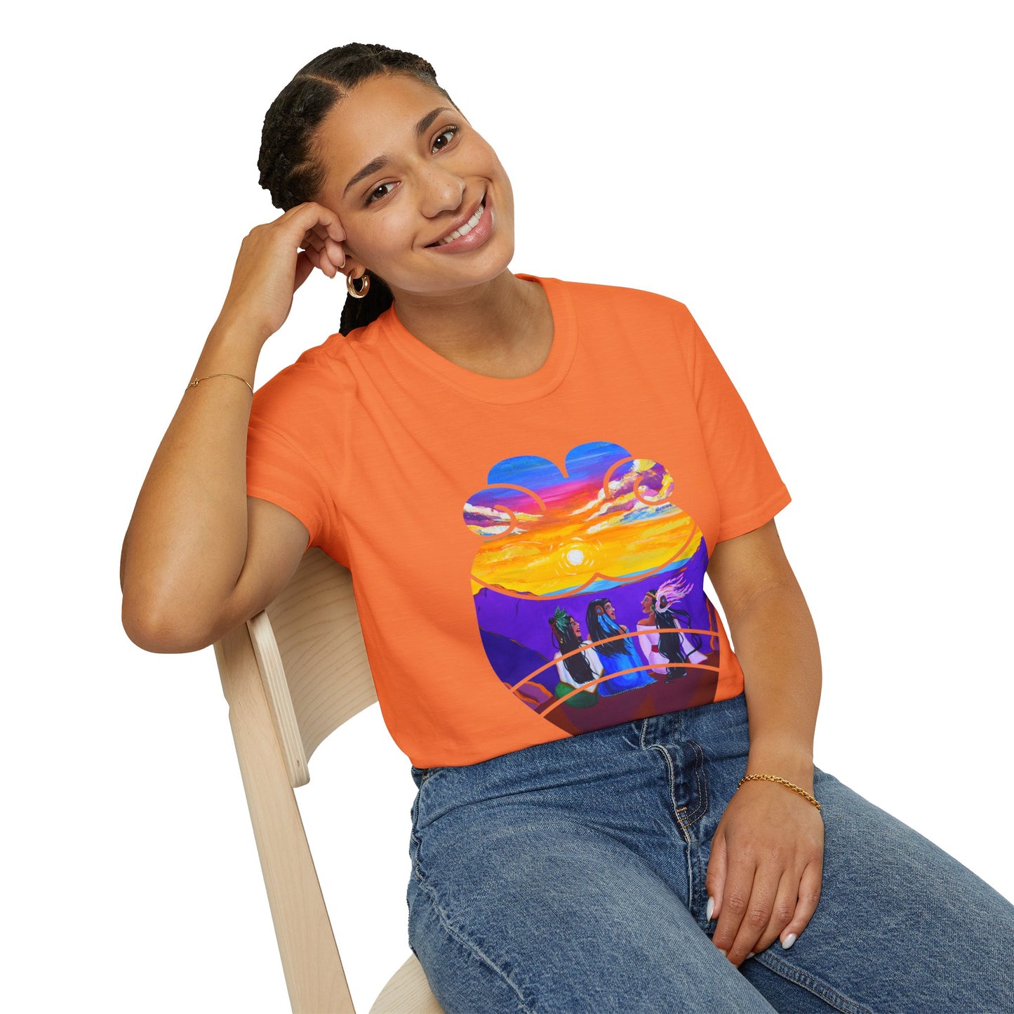 Camiseta unisex de estilo suave Amistad | Amistad azteca | Calpulli | Yollotl | Danza Azteca | Indígena | Danza azteca | Ropa | Ropa