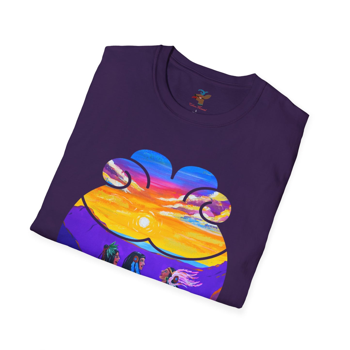 Camiseta unisex de estilo suave Amistad | Amistad azteca | Calpulli | Yollotl | Danza Azteca | Indígena | Danza azteca | Ropa | Ropa