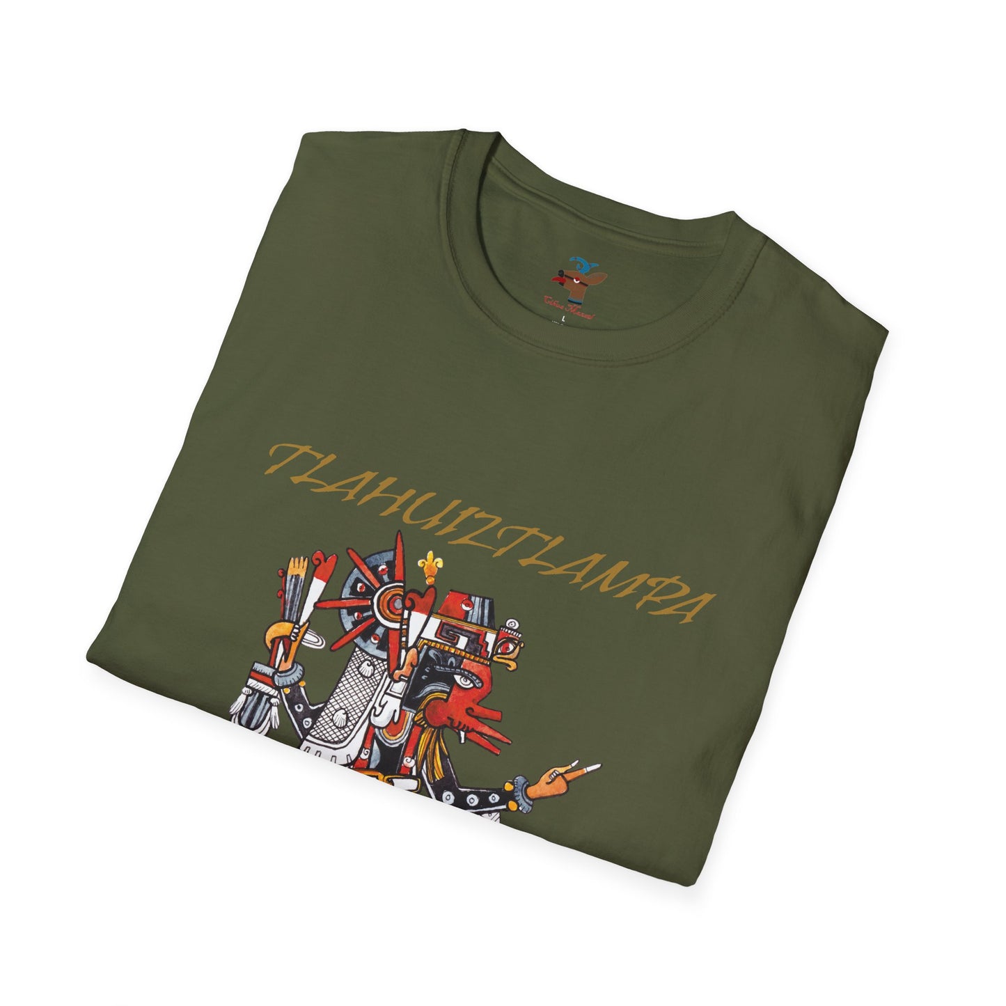 Camiseta unisex estilo suave Tlahuiztlampa Quetzalcoatl | dirección este | danza azteca | danza azteca | ropa | ropa | camiseta