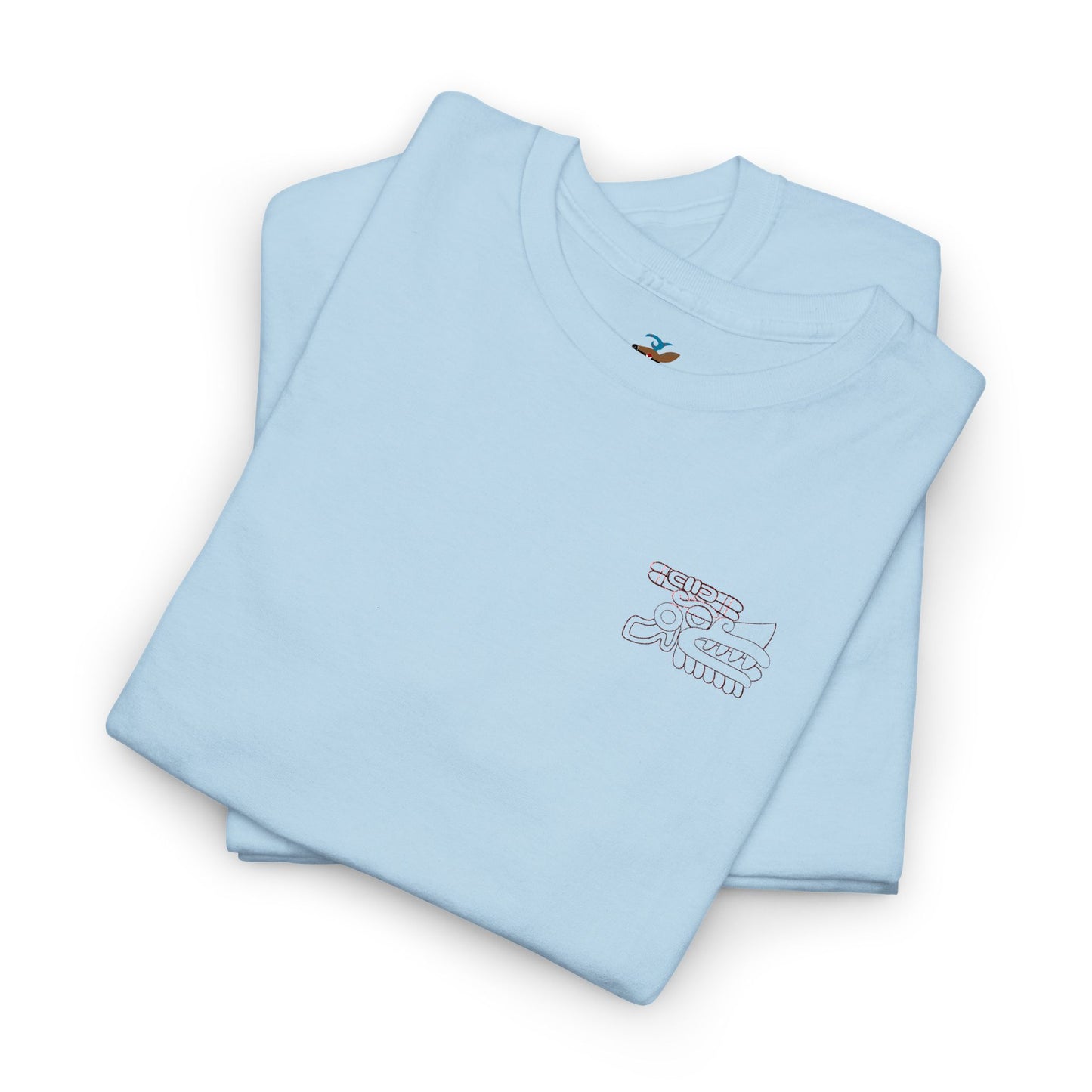 Ehecatl WindTonalli Embroidered Design T-Shirt