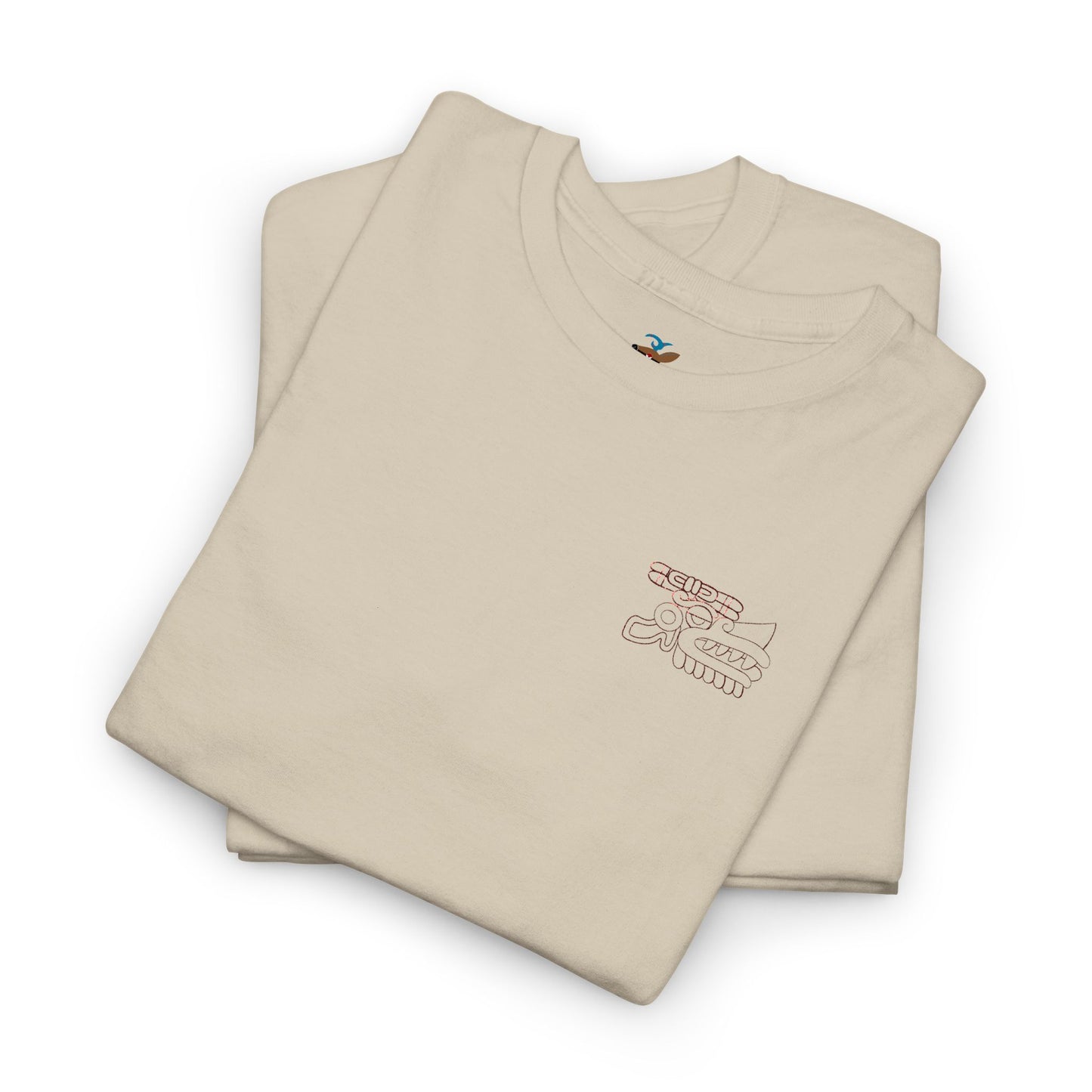 Ehecatl WindTonalli Embroidered Design T-Shirt