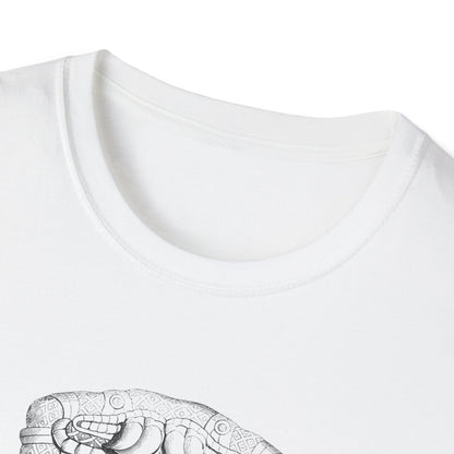 Coatlicue Tonantzin T-Shirt – Ancient Mesoamerican Glyph Illustration Tee