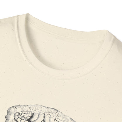 Coatlicue Tonantzin T-Shirt – Ancient Mesoamerican Glyph Illustration Tee