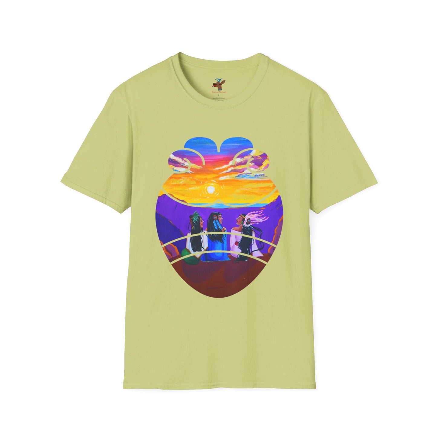 Camiseta unisex de estilo suave Amistad | Amistad azteca | Calpulli | Yollotl | Danza Azteca | Indígena | Danza azteca | Ropa | Ropa