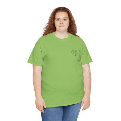Coatl Snake Tonalli Embroidered Design T-Shirt