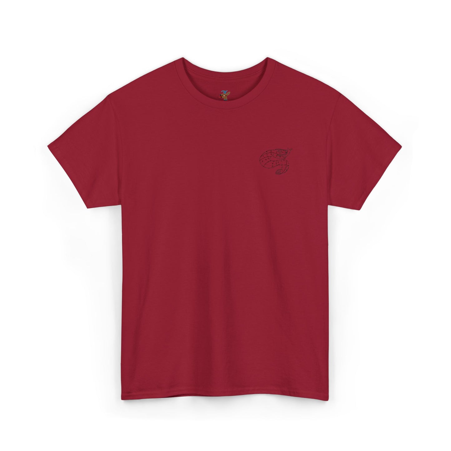 Coatl Snake Tonalli Embroidered Design T-Shirt