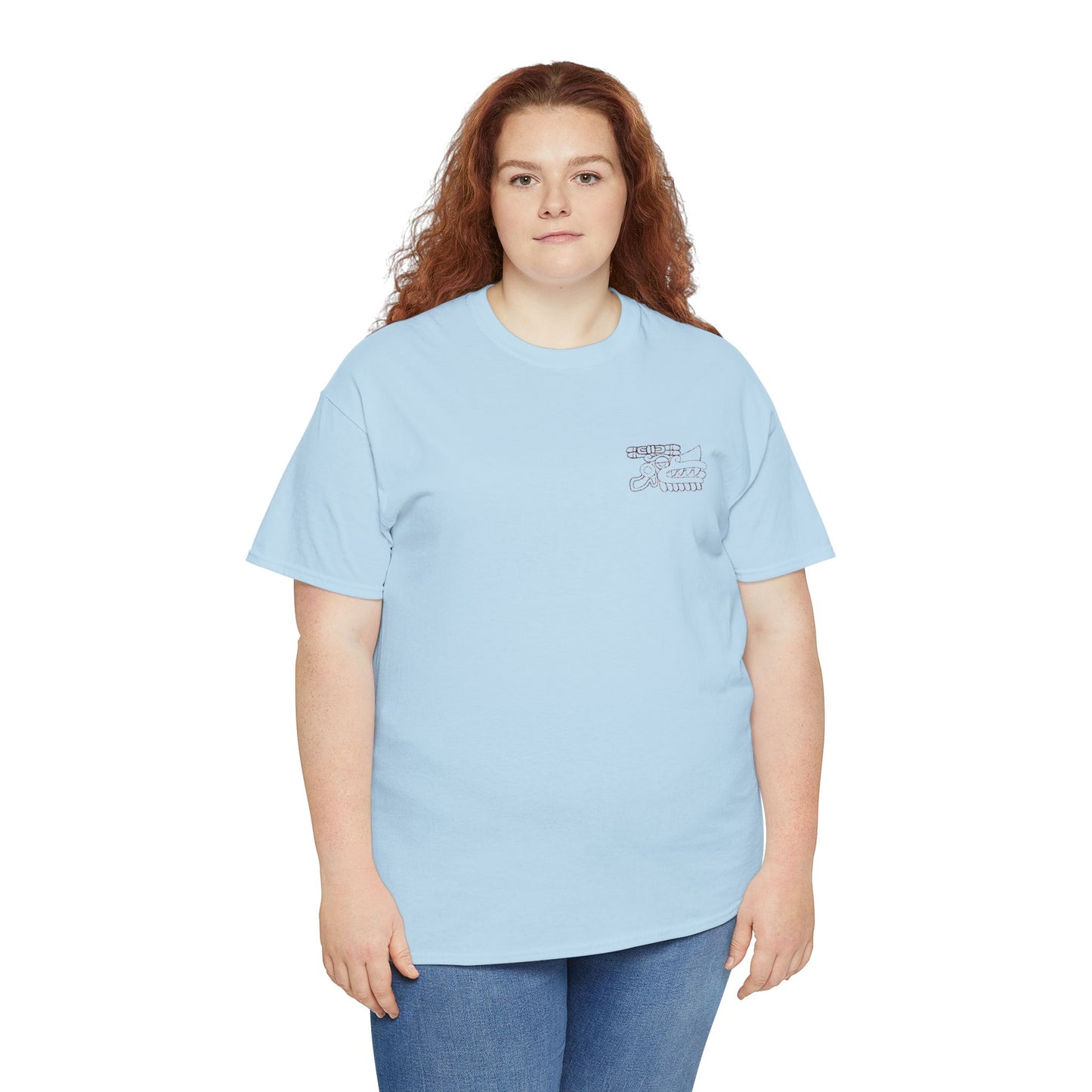 Ehecatl WindTonalli Embroidered Design T-Shirt