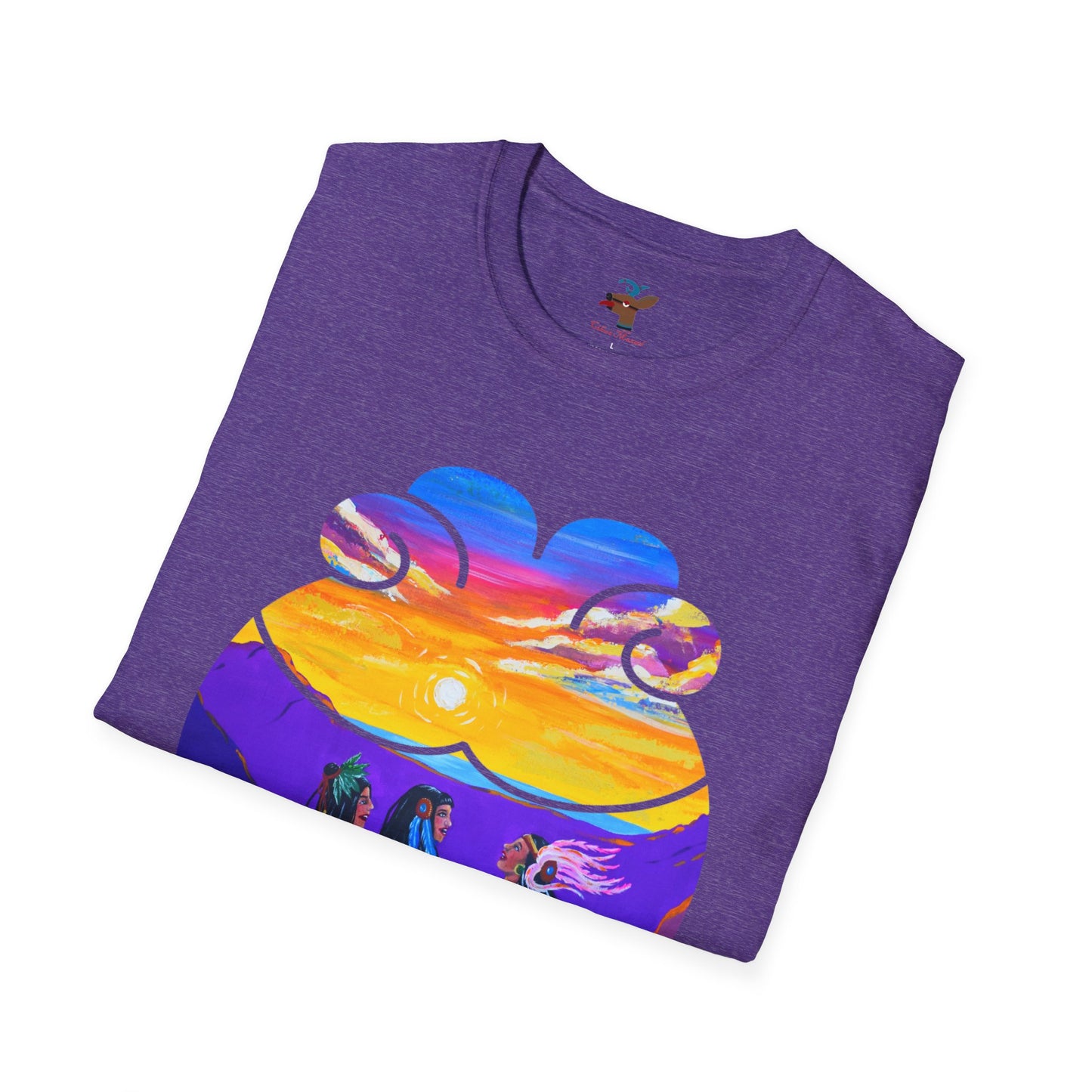Camiseta unisex de estilo suave Amistad | Amistad azteca | Calpulli | Yollotl | Danza Azteca | Indígena | Danza azteca | Ropa | Ropa