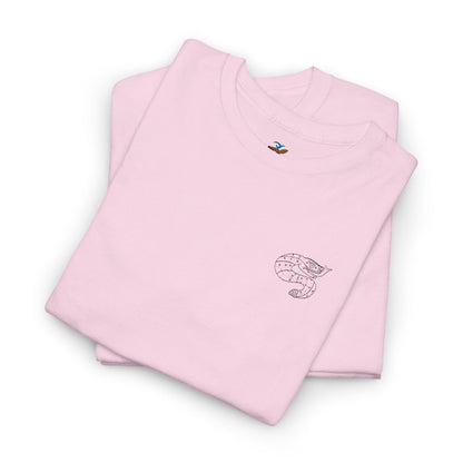 Coatl Snake Tonalli Embroidered Design T-Shirt