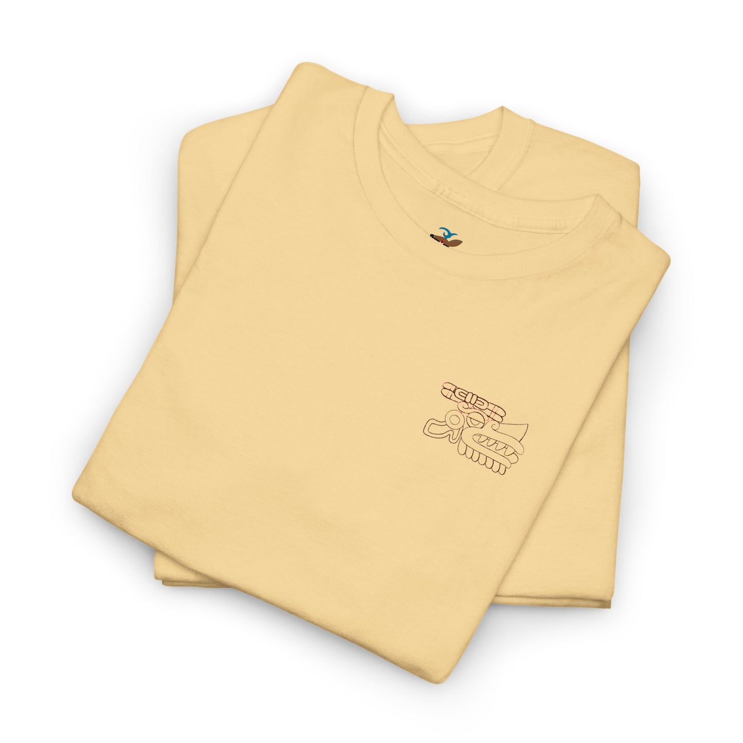 Ehecatl WindTonalli Embroidered Design T-Shirt
