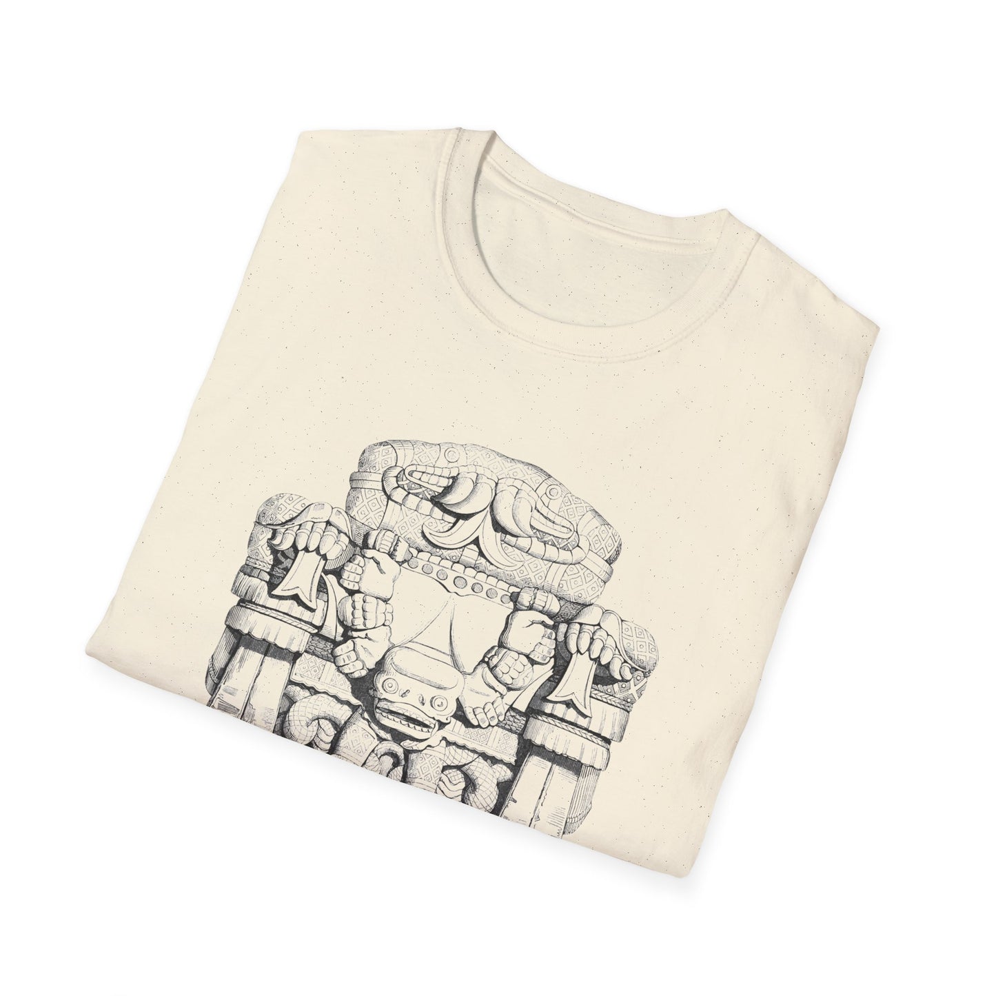 Coatlicue Tonantzin T-Shirt – Ancient Mesoamerican Glyph Illustration Tee