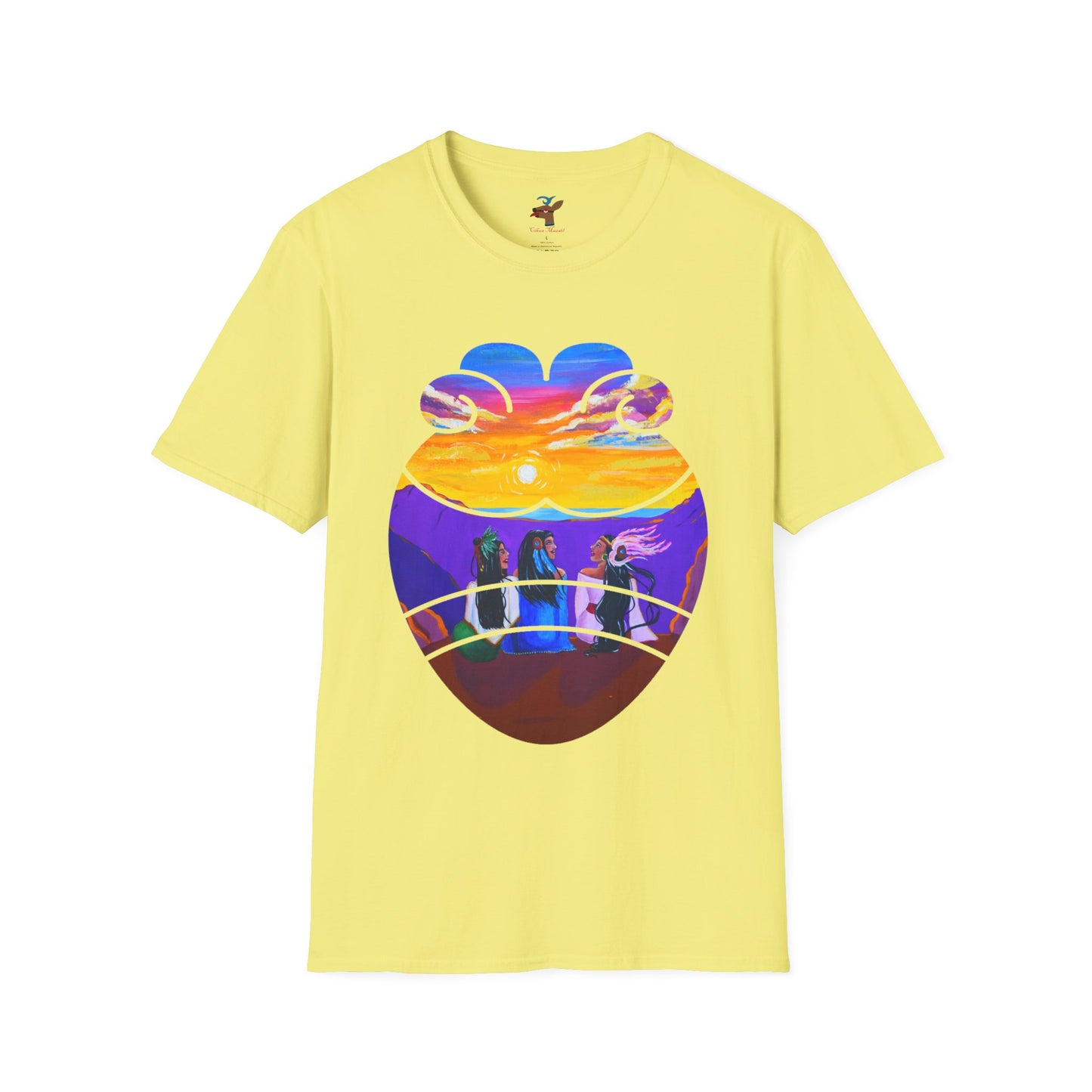 Camiseta unisex de estilo suave Amistad | Amistad azteca | Calpulli | Yollotl | Danza Azteca | Indígena | Danza azteca | Ropa | Ropa