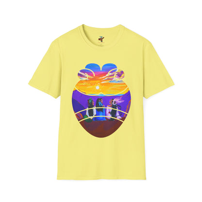 Camiseta unisex de estilo suave Amistad | Amistad azteca | Calpulli | Yollotl | Danza Azteca | Indígena | Danza azteca | Ropa | Ropa