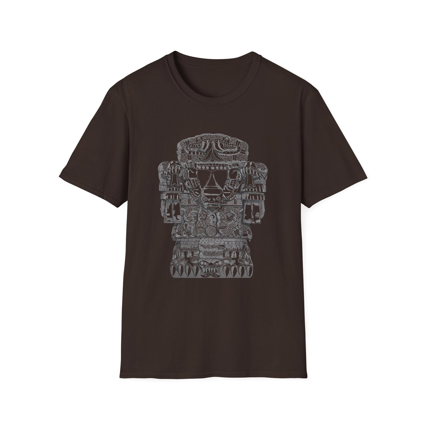 Coatlicue Tonantzin T-Shirt – Ancient Mesoamerican Glyph Illustration Tee