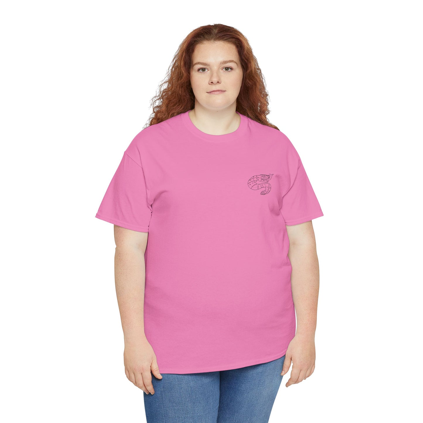 Coatl Snake Tonalli Embroidered Design T-Shirt