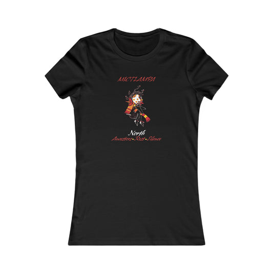 Mictlampa Mictlantecuhtli Women's Favorite T-Shirt| east direction| aztec dance| danza azteca| apparel| clothing| tee