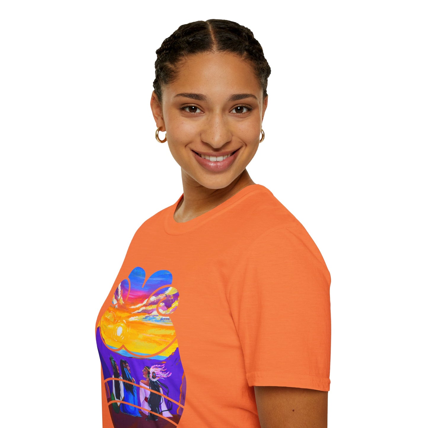 Camiseta unisex de estilo suave Amistad | Amistad azteca | Calpulli | Yollotl | Danza Azteca | Indígena | Danza azteca | Ropa | Ropa