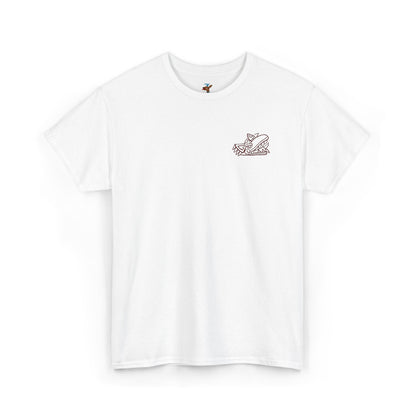 Cipactli Crocodile Tonalli Embroidered Design T-Shirt
