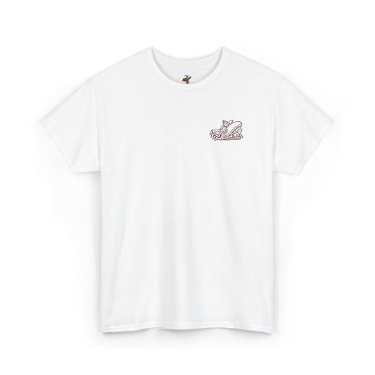 Cipactli Crocodile Tonalli Embroidered Design T-Shirt
