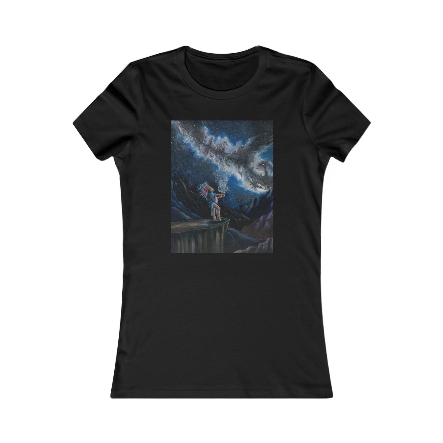 Ofrenda Art Women's Favorite Tee| Artist Shirt| Indigenous Art| Aztec Art| Mexica