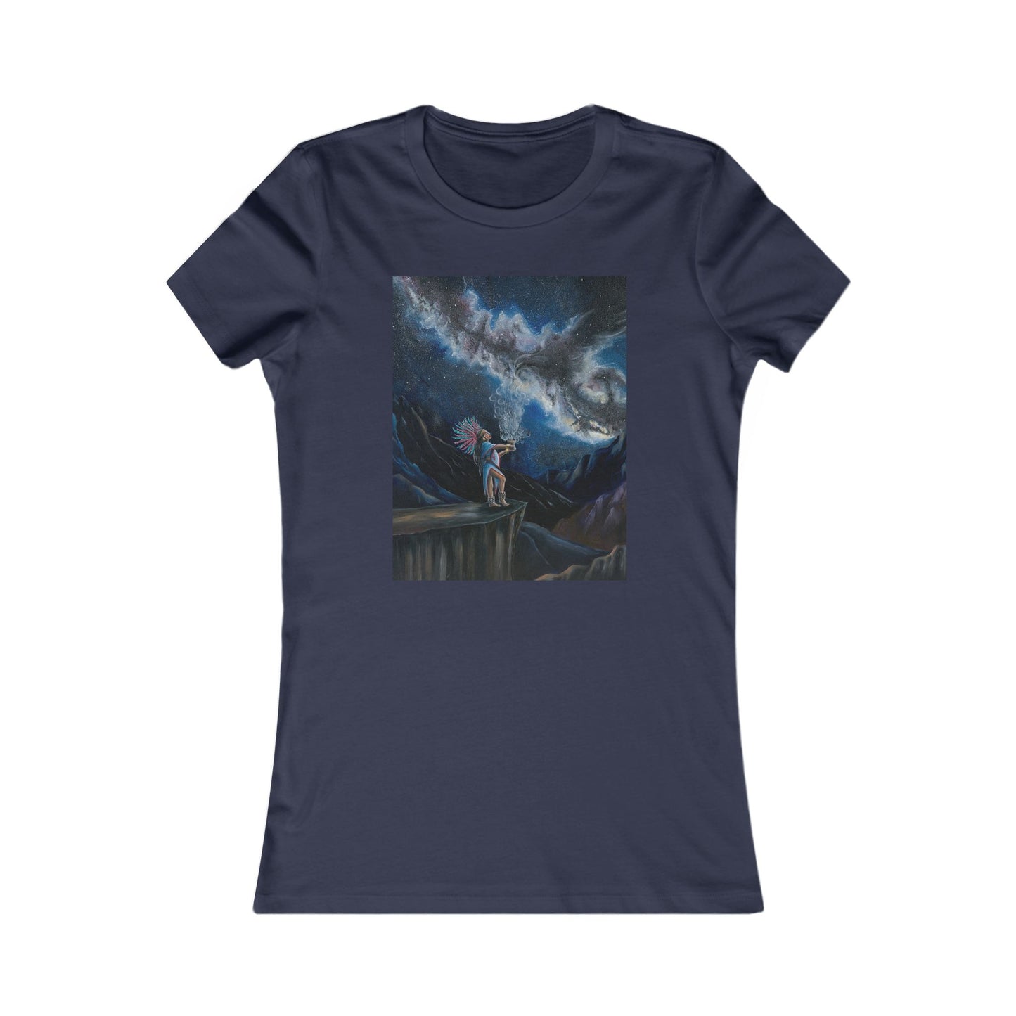 Ofrenda Art Women's Favorite Tee| Artist Shirt| Indigenous Art| Aztec Art| Mexica