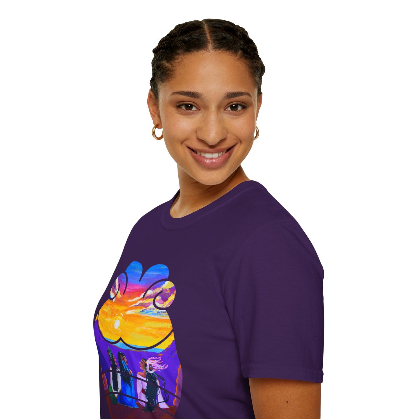 Camiseta unisex de estilo suave Amistad | Amistad azteca | Calpulli | Yollotl | Danza Azteca | Indígena | Danza azteca | Ropa | Ropa