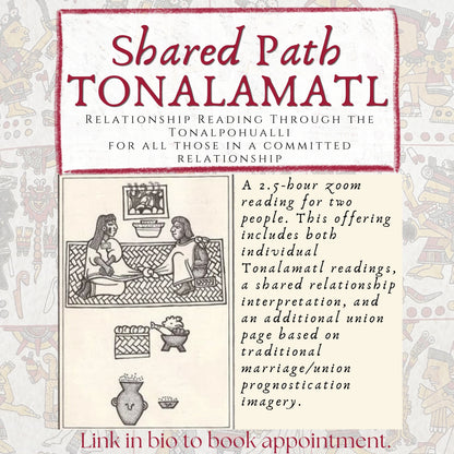 Couple's TONALAMATL Appointment | Relationship Tonalli Reading
